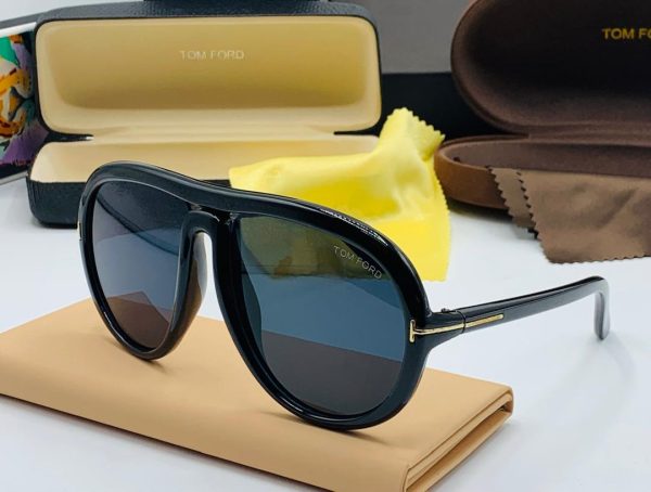 Tom Ford F046 Aviator-Style Acetate Frame Sunglasses