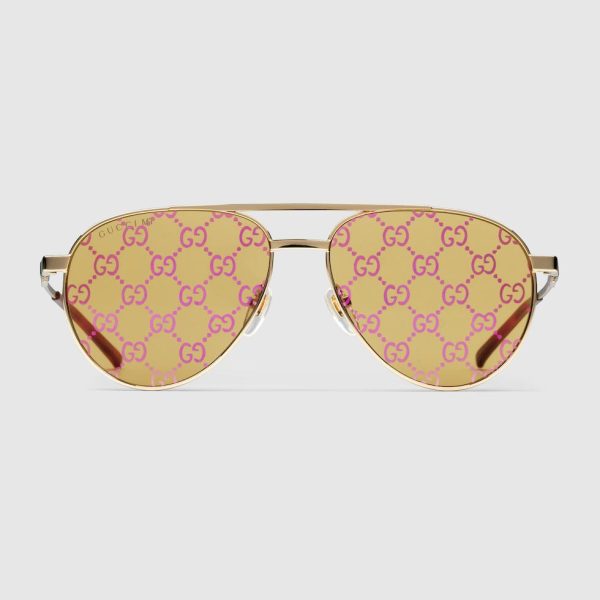 Gucci Aviator Frame sunglasses