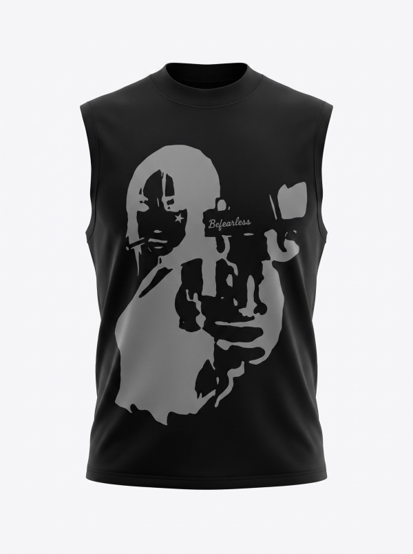 Befearless Graphic Sleeveless Muscle Tank